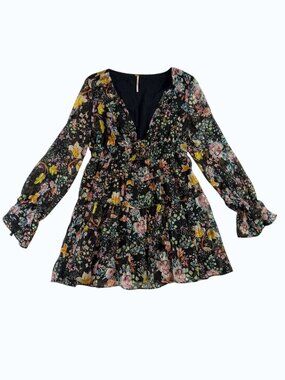 free people shibori long sleeve tunic dress Free people shibori tunic